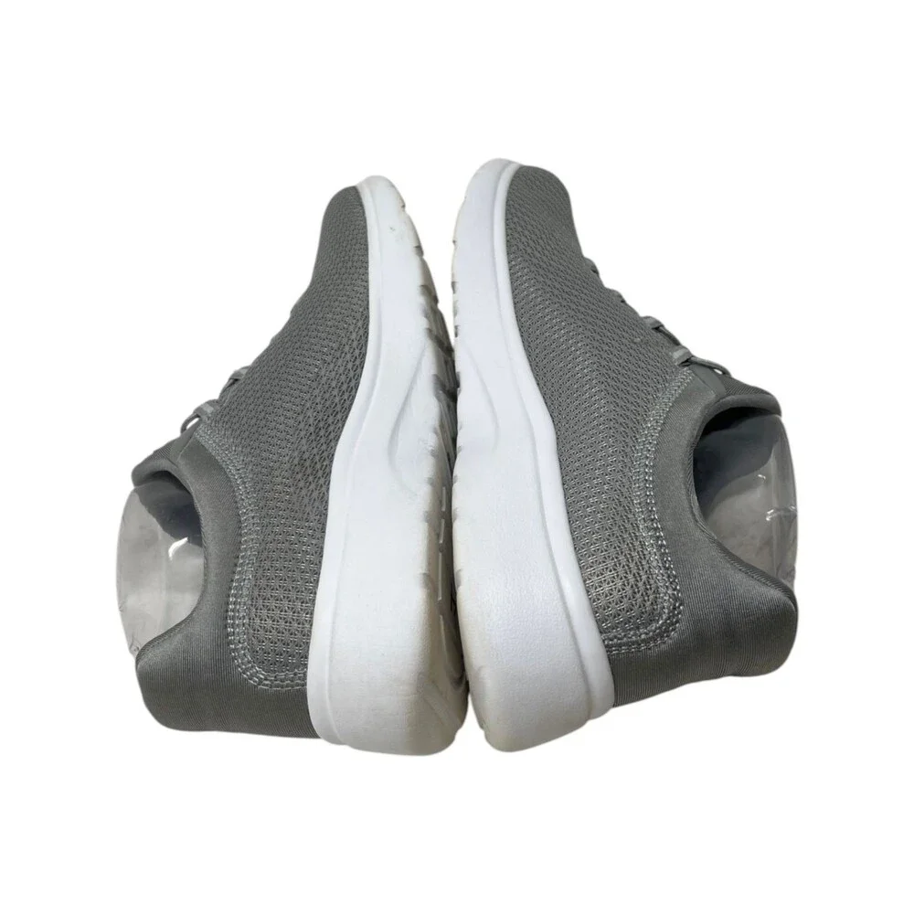 S Sport By Skechers Sneaker Women Size 7.5 Gray Solid Slip On Memory Foam Mesh